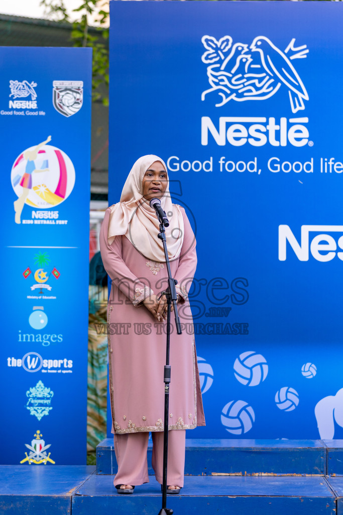 Day 3 of Nestle' Kids Netball Fest 2023 held in Henveyru Stadium, Male', Maldives on Saturday, 2nd December 2023.
Photos: Ismail Thoriq / images.mv