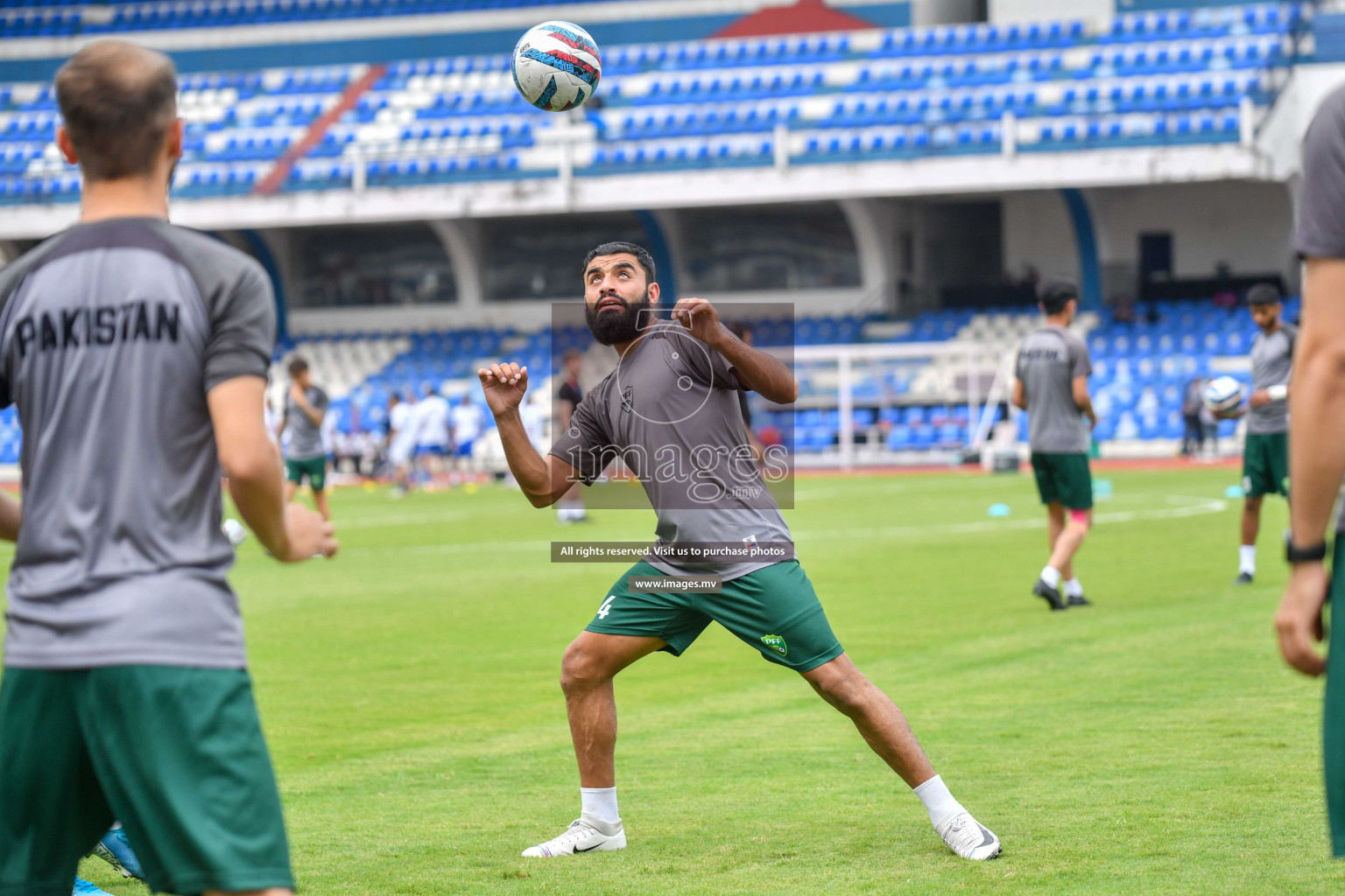 Pakistan vs Kuwait in SAFF Championship 2023 held in Sree Kanteerava Stadium, Bengaluru, India, on Saturday, 24th June 2023. Photos: Hassan Simah / images.mv