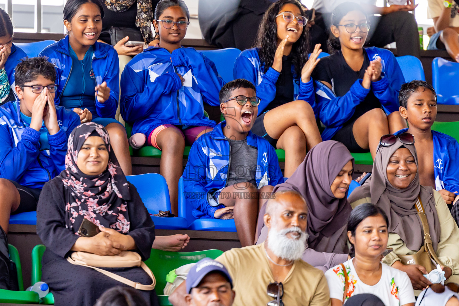 Day 2 of 20th Inter-school Swimming Competition 2024 held in Hulhumale', Maldives on Sunday, 13th October 2024. Photos: Nausham Waheed / images.mv