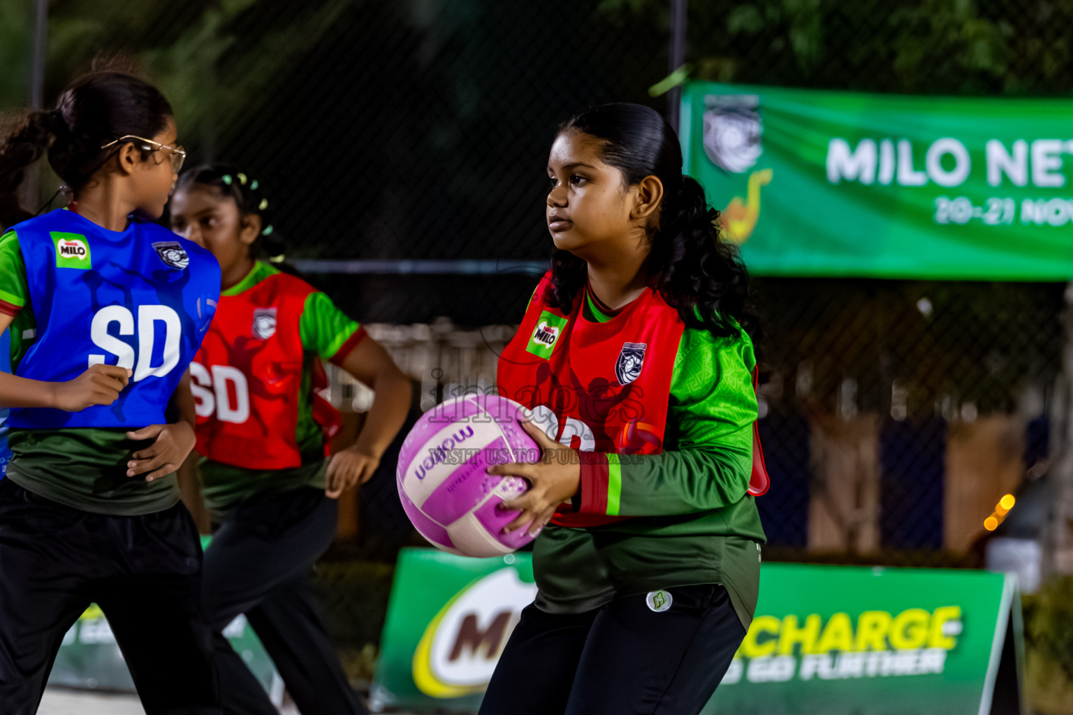 Day 2 of MILO Netball Fest 2025 was held in Cental Park, Hulhumale', Maldives on Friday, 21st November 2025. Photos: Nausham Waheed / images.mv