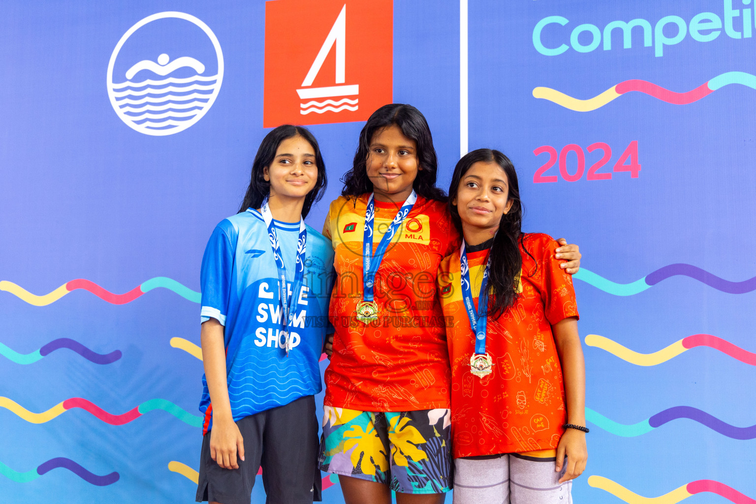 Day 7 of National Swimming Competition 2024 held in Hulhumale', Maldives on Thursday, 19th December 2024.
Photos: Ismail Thoriq / images.mv