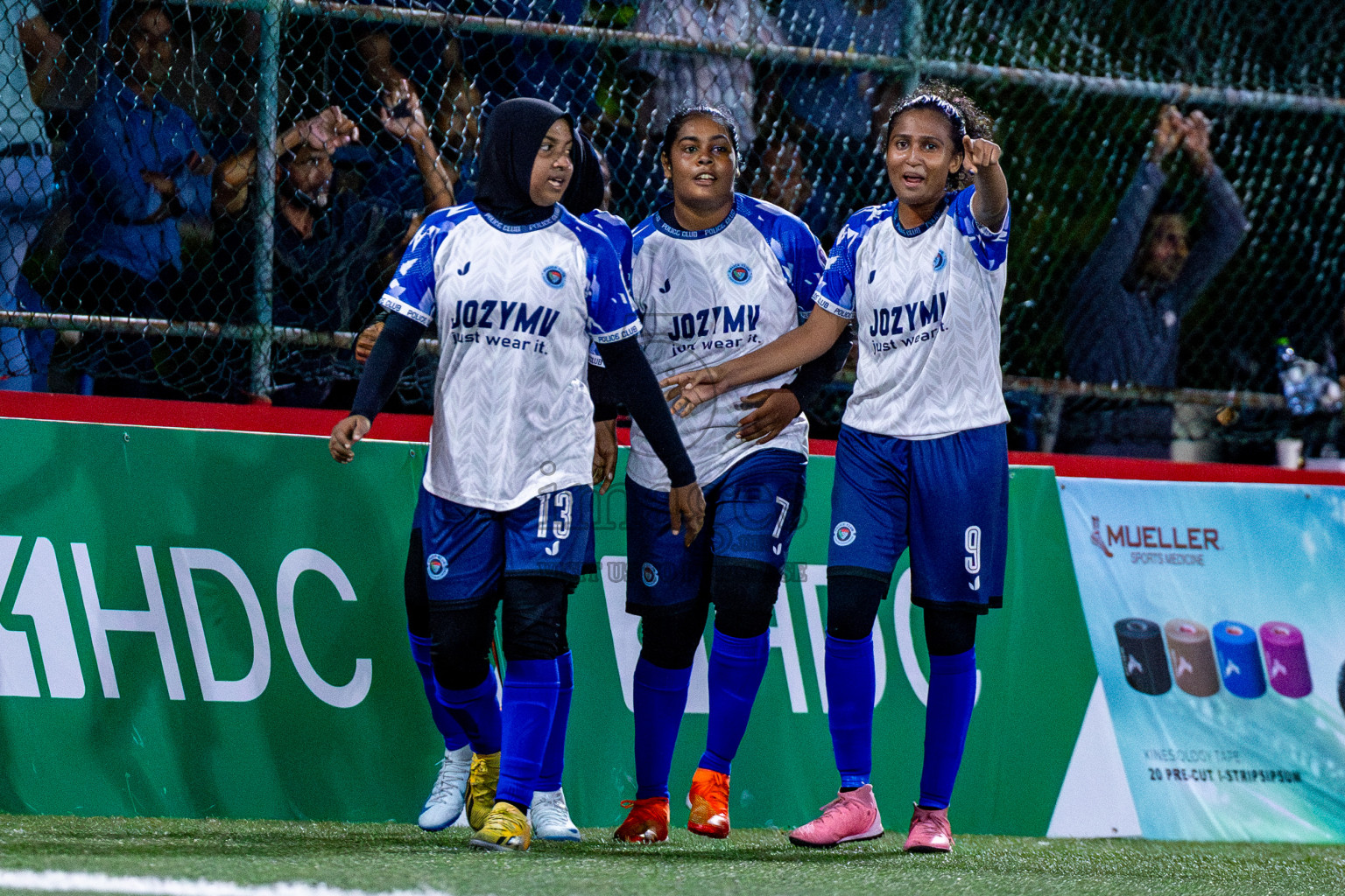 WAMCO vs POLICE CLUB in Eighteen Thirty 2024 2024 held in Rehendi Futsal Ground, Hulhumale', Maldives on Monday, 16th September 2024. Photos: Shu / images.mv