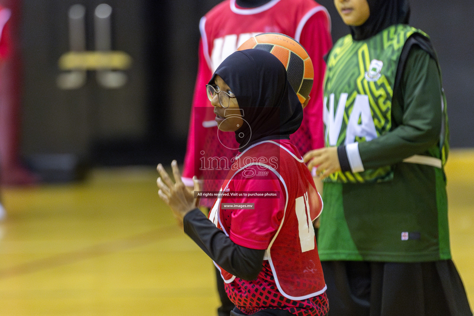 Day5 of 24th Interschool Netball Tournament 2023 was held in Social Center, Male', Maldives on 31st October 2023. Photos: Mohamed Mahfooz Moosa / images.mv