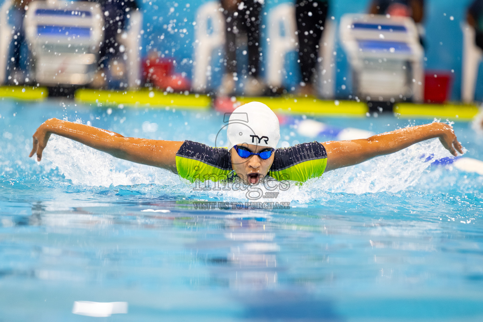 Day 3 of BML 21st Interschool Swimming Competition 2025 was held in Hulhumale' Swimming Pool, Hulhumale', Maldives on Monday, 13th October 2025. Photos: Mohamed Mahfooz Moosa / images.mv