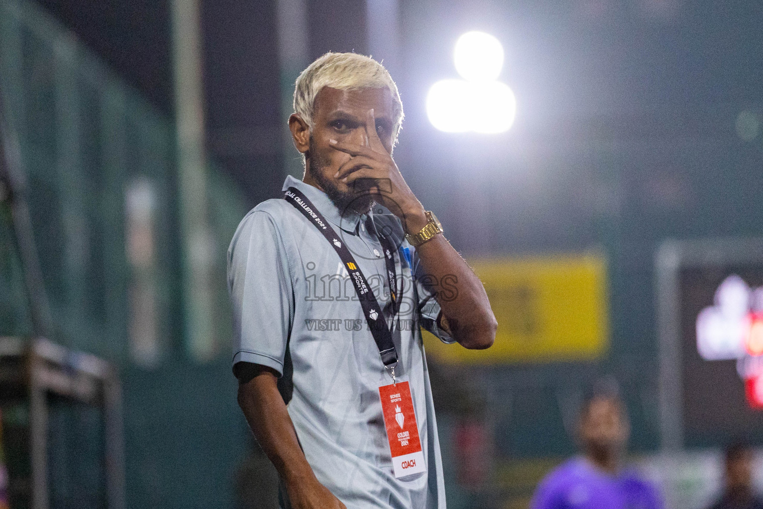 R Dhuvaafaru vs R Alifushi in Golden Futsal Challenge 2024 was held on Tuesday, 16th January 2024, in Hulhumale', Maldives
Photos: Ismail Thoriq / images.mv