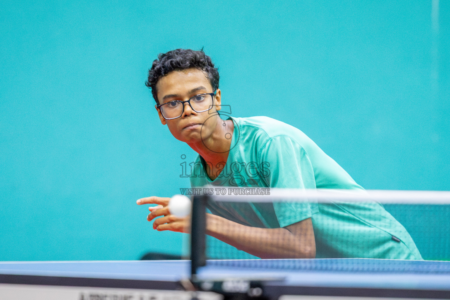 Day 3 of Interschool Table Tennis Tournament 2025 held at Male' TT Hall, Male', Maldives on Saturday, 17th May 2025. Photos By: Ismail Thoriq / images.mv