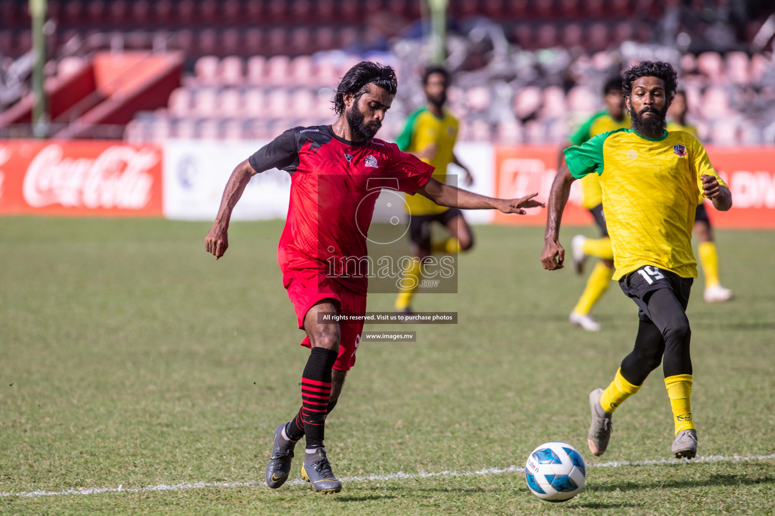 BG Sports Club vs LT Sports Club in the 2nd Division 2022 on 24th July 2022, held in National Football Stadium, Male', Maldives Photos: Nausham Waheed / Images.mv