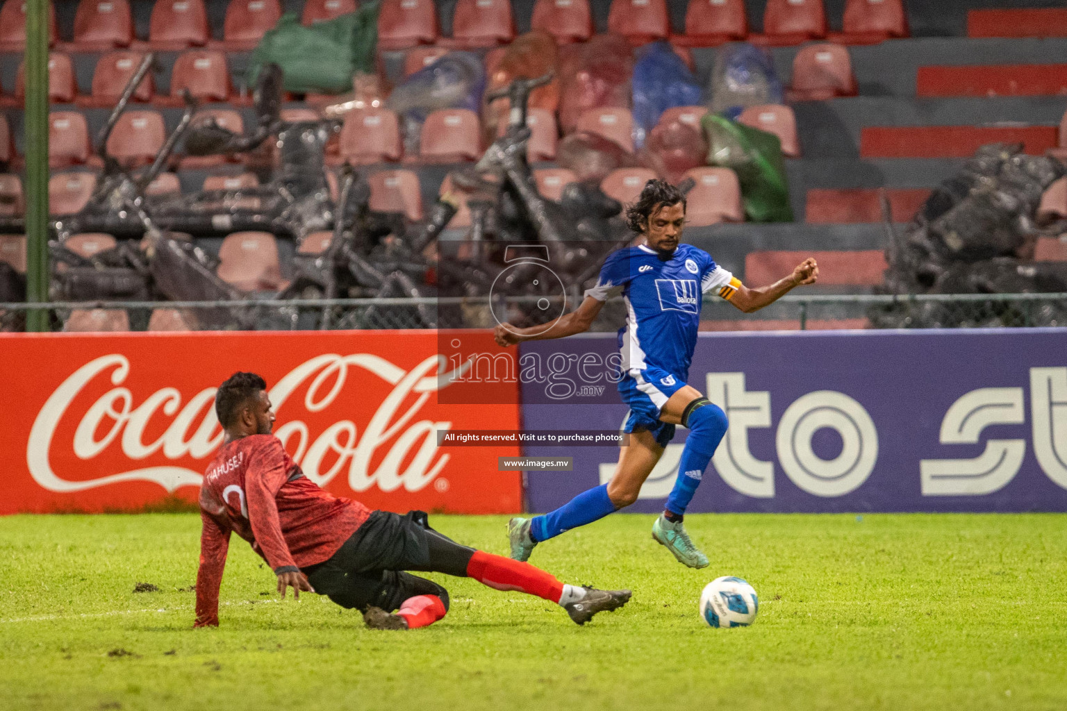 New Radiant SC vs Lorenzo SC in the 2nd Division 2022 on 20th July 2022, held in National Football Stadium, Male', Maldives Photos: Ismail Thoriq / Images.mv