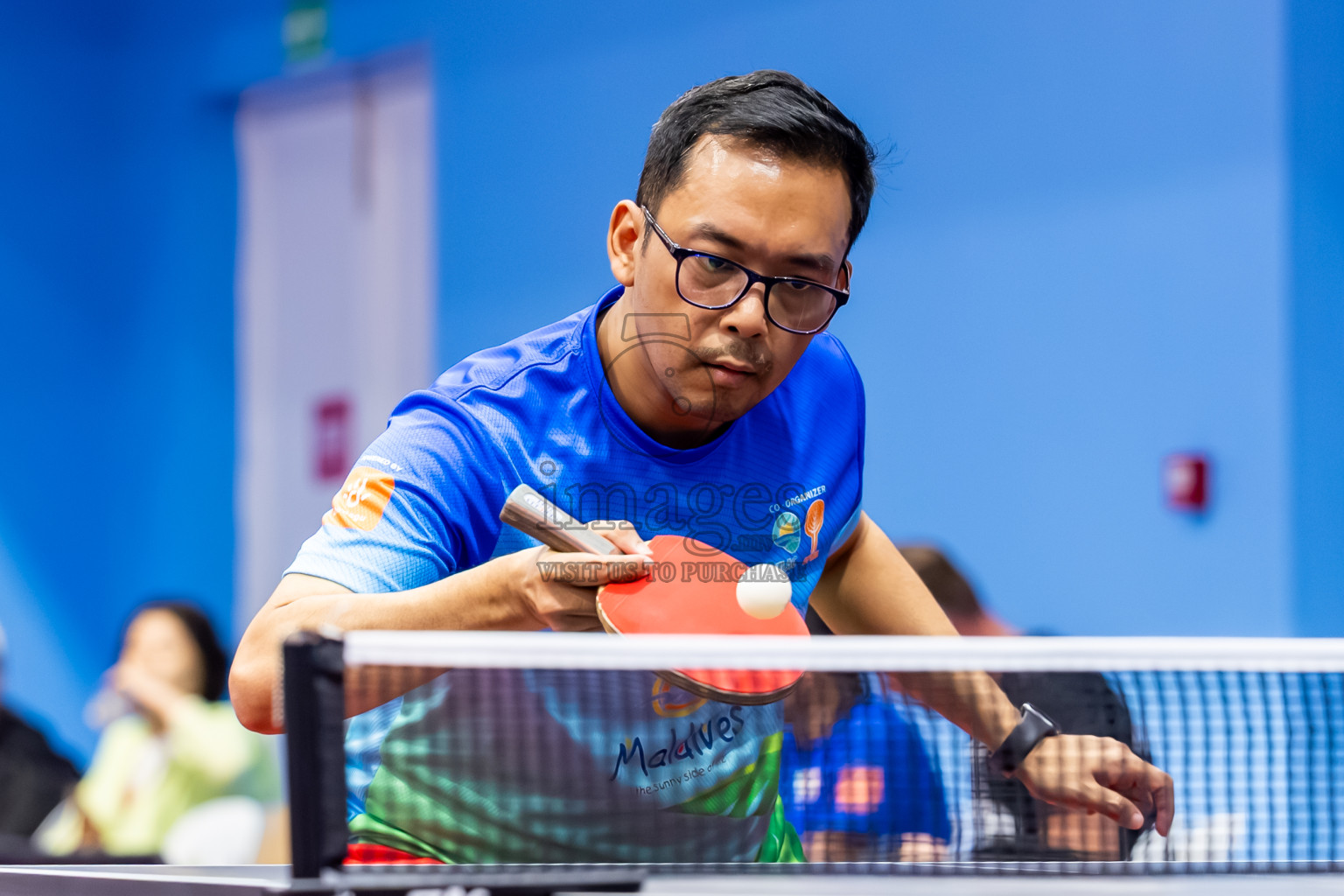 Day 1 of 1st Thoddoo Masters Table Tennis Tournament was held on Thursday, 21st August 2025 in AA Thoddoo, Maldives. Photos: Nausham Waheed / images.mv