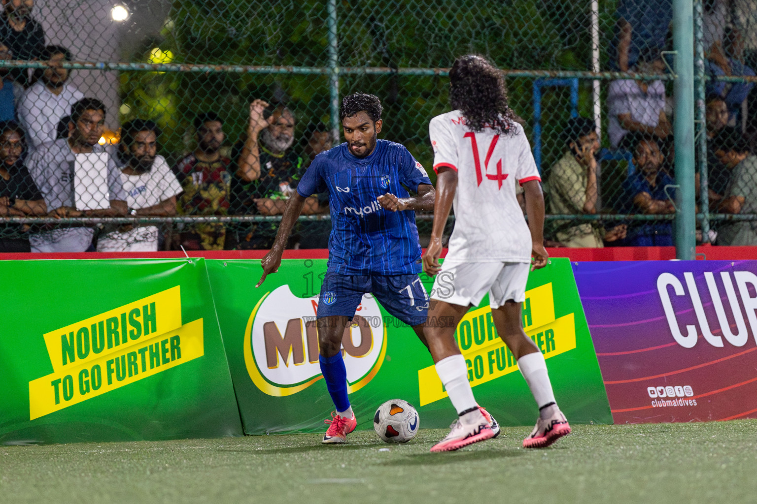 Team Allied vs Club Aasandha in Club Maldives Cup 2024 held in Rehendi Futsal Ground, Hulhumale', Maldives on Monday, 23rd September 2024. 
Photos: Mohamed Mahfooz Moosa / images.mv