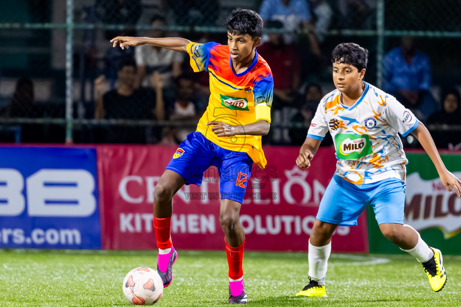 Arena vs Hawks in the Final of Milo Sector League 2025 was held in Rehendhi Futsal Ground, Hulhumale', Maldives on Tuesday, 18th November 2025. Photos: Nausham Waheed  / images.mv