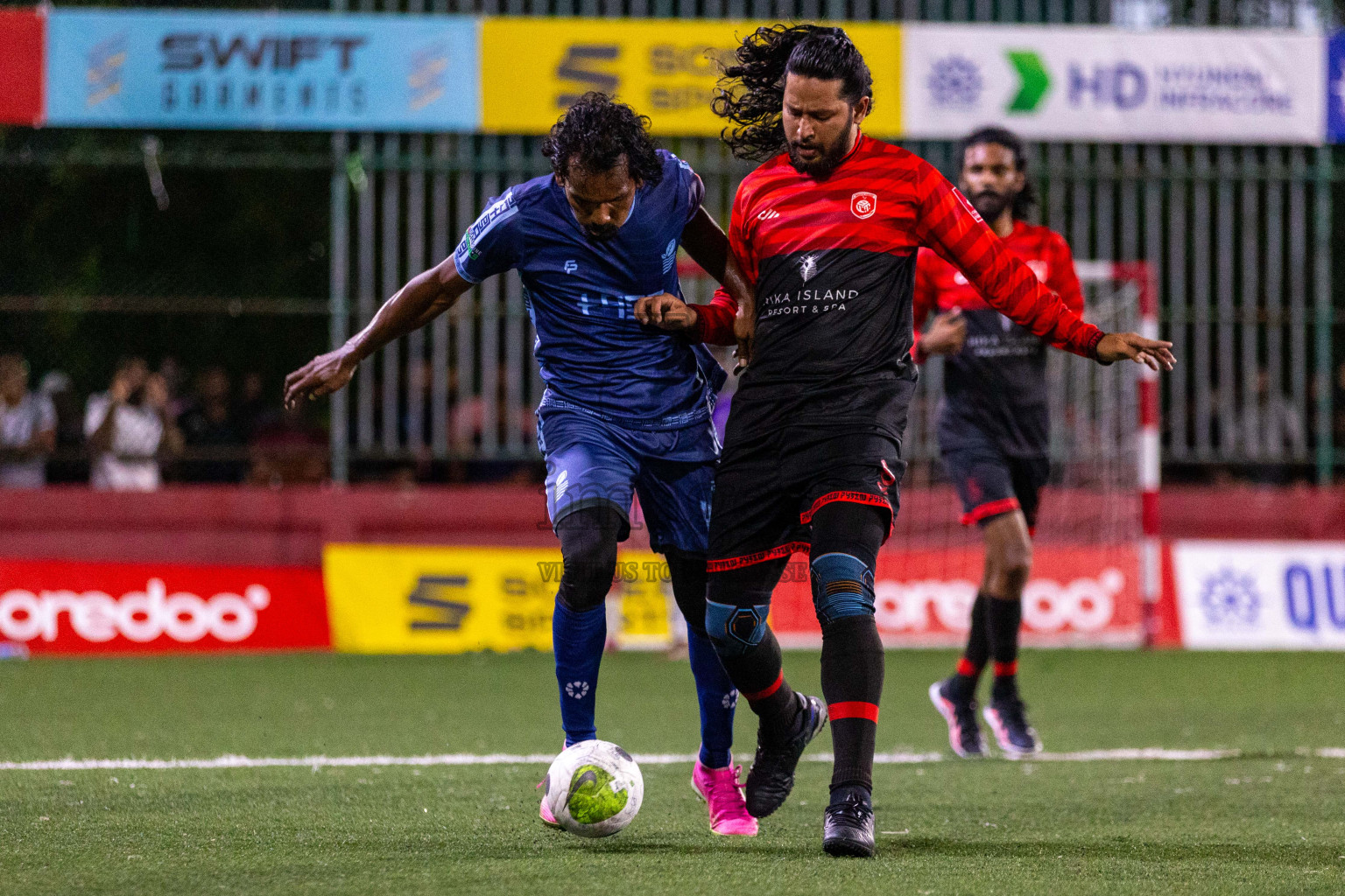 AA Mathiveri vs AA Bodufolhudhoo in Day 6 of Golden Futsal Challenge 2024 was held on Saturday, 20th January 2024, in Hulhumale', Maldives
Photos: Ismail Thoriq / images.mv