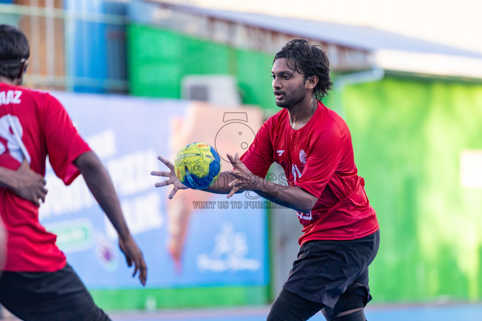 Day 8 of 10th National Handball Tournament 2023, held in Handball ground, Male', Maldives on Tuesday, 5th December 2023 Photos: Nausham Waheed/ Images.mv