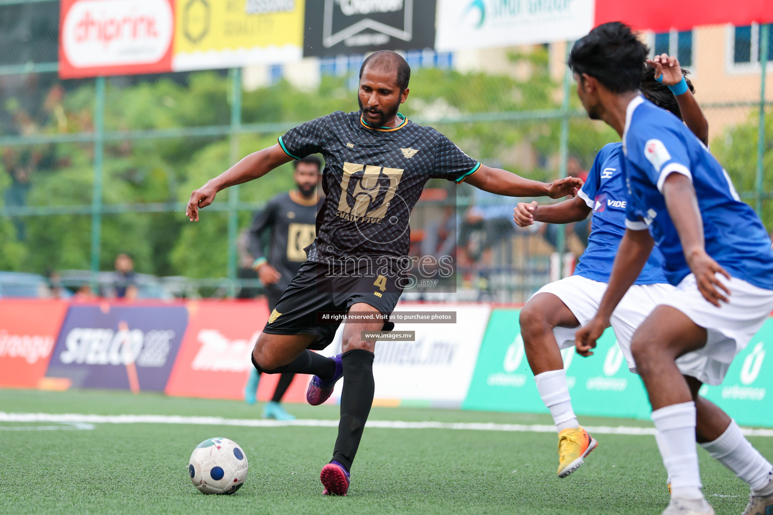 AVSEC vs Medianet in Club Maldives Cup 2023 held in Hulhumale, Maldives, on Sunday, 30th July 2023 Photos: Nausham Waheed / images.mv