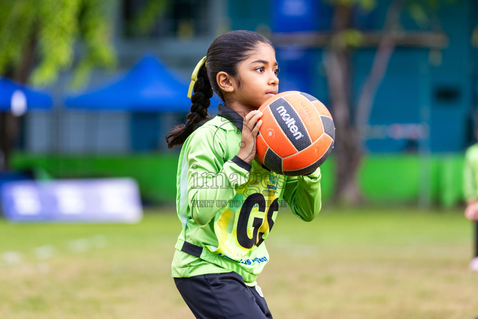 Day 3 of Nestle' Kids Netball Fiesta 2023 held in Henveyru Stadium, Male', Maldives on Saturday, 2nd December 2023. Photos by Nausham Waheed / Images.mv