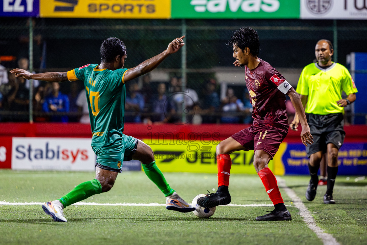V Keyodhoo vs Adh Mandhoo in Zone round Day 27 of Golden Futsal Challenge 2025 was held on Friday , 31st January 2025, in Hulhumale', Maldives. Photos: Nausham Waheed / images.mv