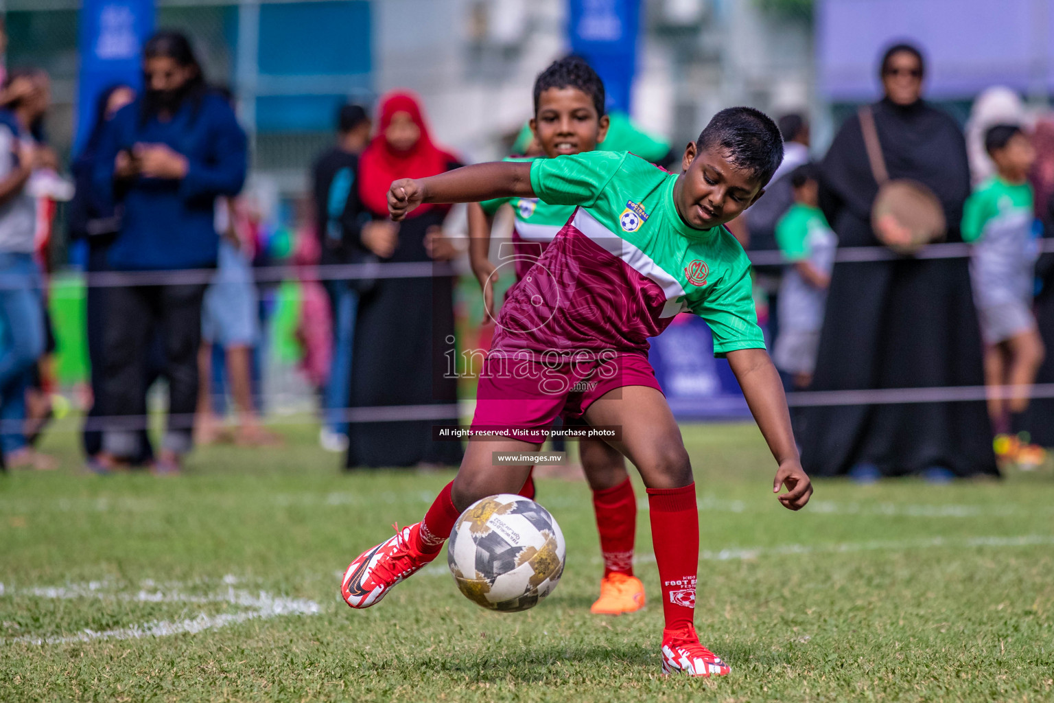 Nestle Kids Football Fiesta 2022 Day1 was held in Male', Maldives on 1st june 2022. Photos By: Nausham Waheed /images.mv