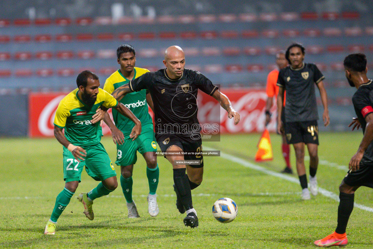 President's Cup 2023 Final - Maziya Sports & Recreation vs Club Eagles, held in National Football Stadium, Male', Maldives  Photos: Mohamed Mahfooz Moosa and Nausham Waheed/ Images.mv