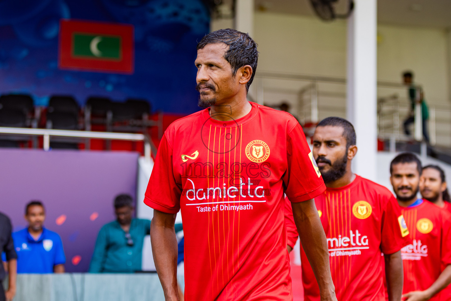 Club Green Streets vs Victory Sports Club in Dhivehi Premier League 2025/26 held in National Football Stadium, Male', Maldives on Thursday, 25th September 2025. Photos: Areef Adam / Images.mv