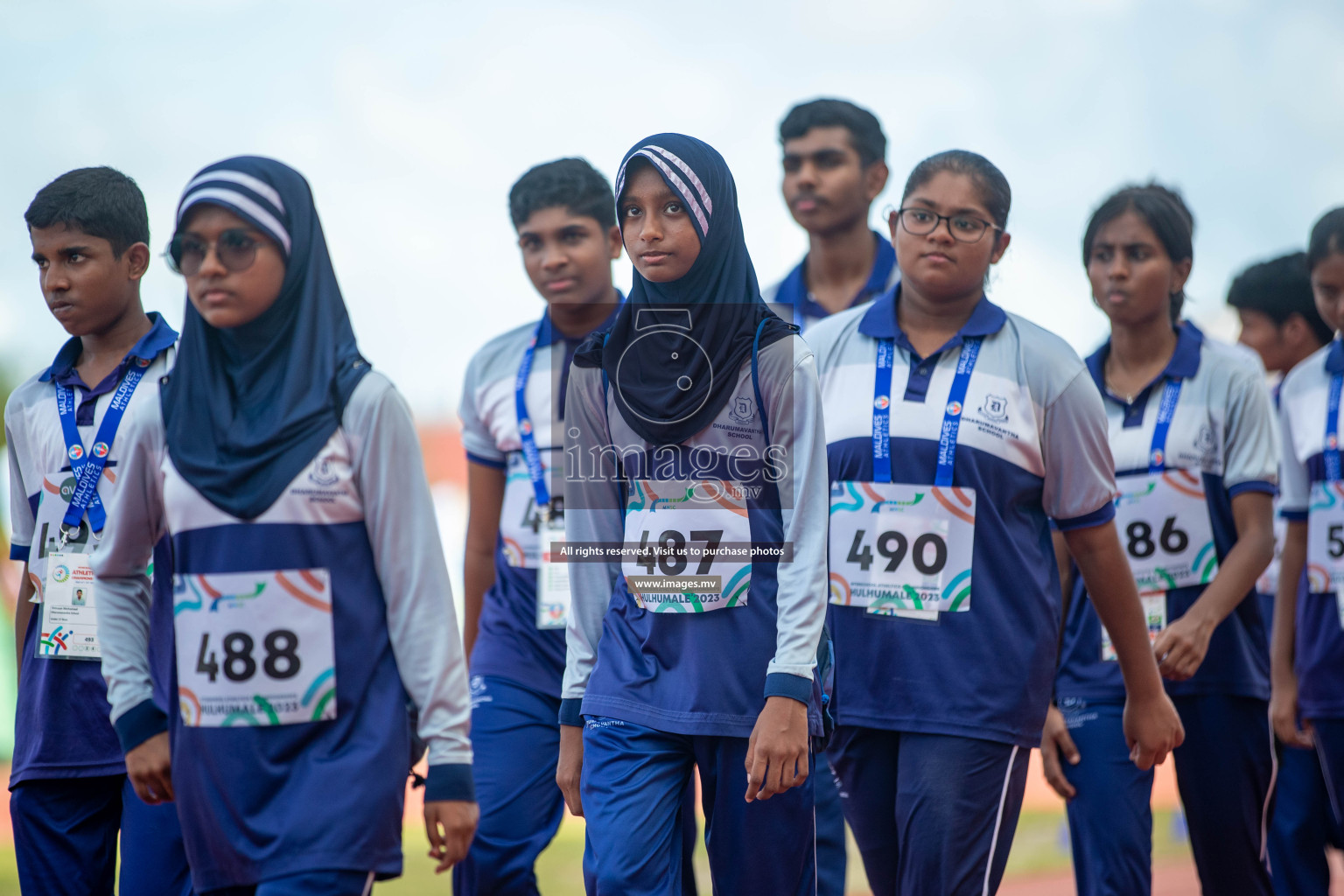 Day one of Inter School Athletics Championship 2023 was held at Hulhumale' Running Track at Hulhumale', Maldives on Saturday, 14th May 2023. Photos: Nausham Waheed / images.mv