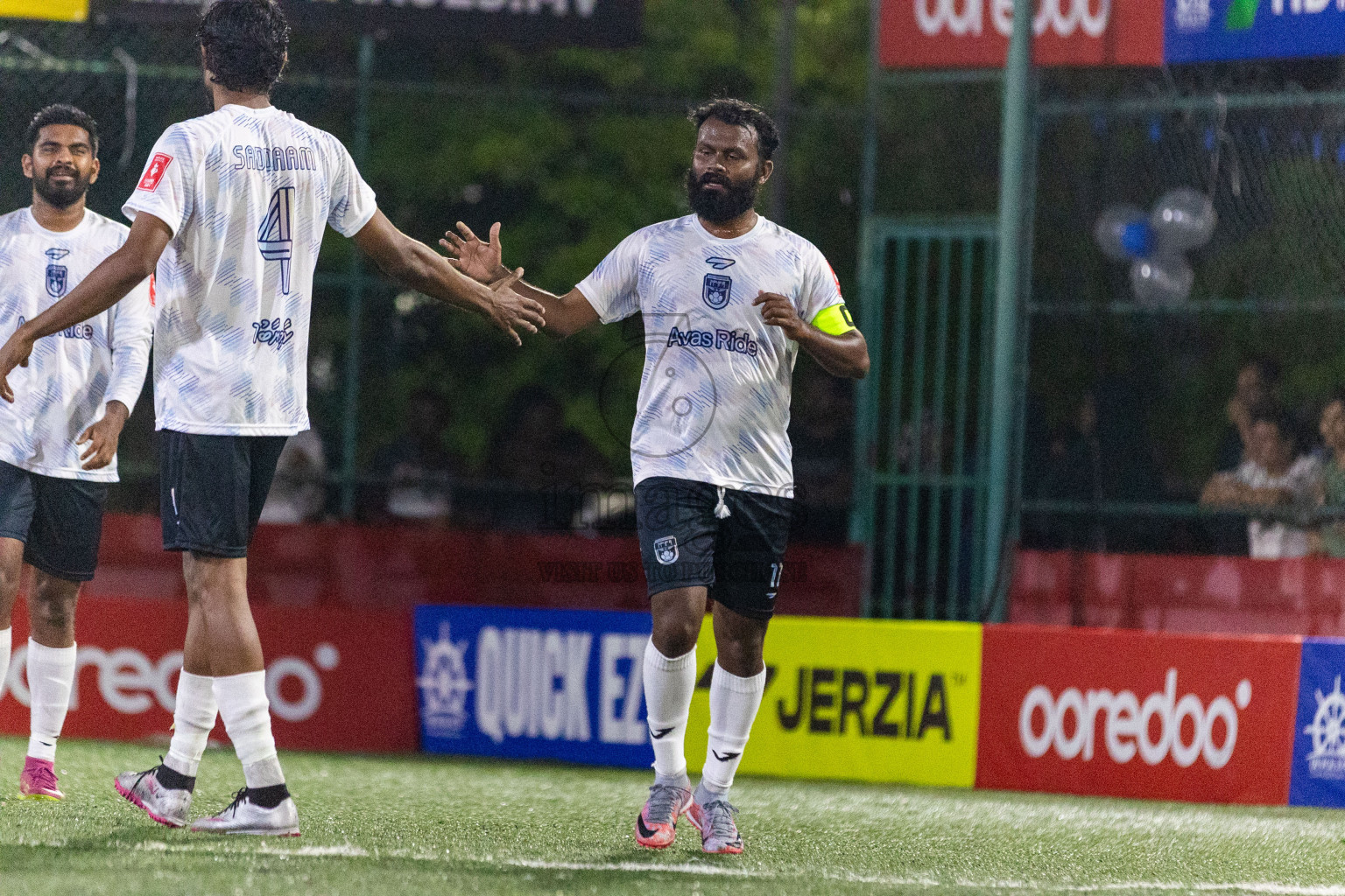 F Dharanboodhoo vs F Nilandhoo in Day 17 of Golden Futsal Challenge 2024 was held on Wednesday, 31st January 2024, in Hulhumale', Maldives Photos: Nausham Waheed / images.mv