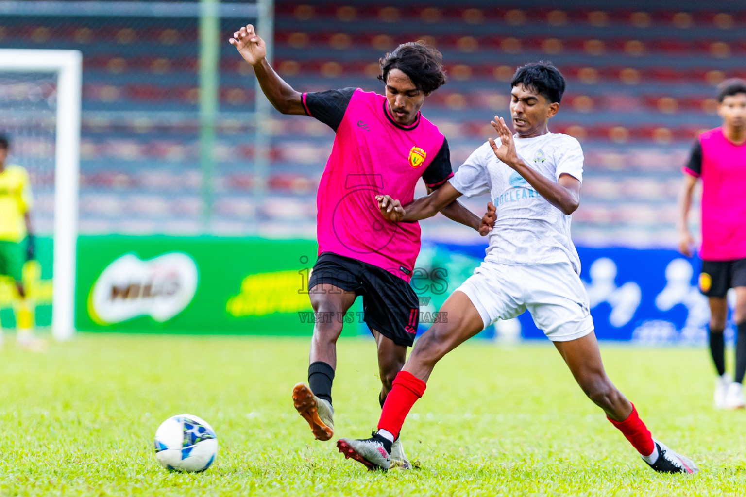 United Victory vs Club Green Street in Day 4 of Under 19 Youth Championship 2024 was held at National Stadium in Male', Maldives on Thursday, 13th June 2024. Photos: Nausham Waheed / images.mv