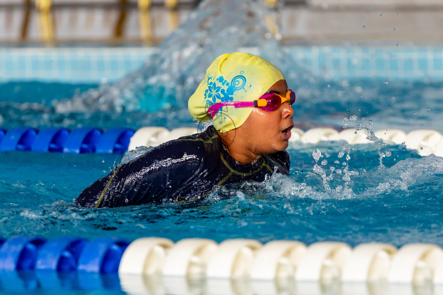 Day 4 of BML 5th National Swimming Kids Festival 2024 held in Hulhumale', Maldives on Thursday, 21st November 2024. Photos: Nausham Waheed / images.mv