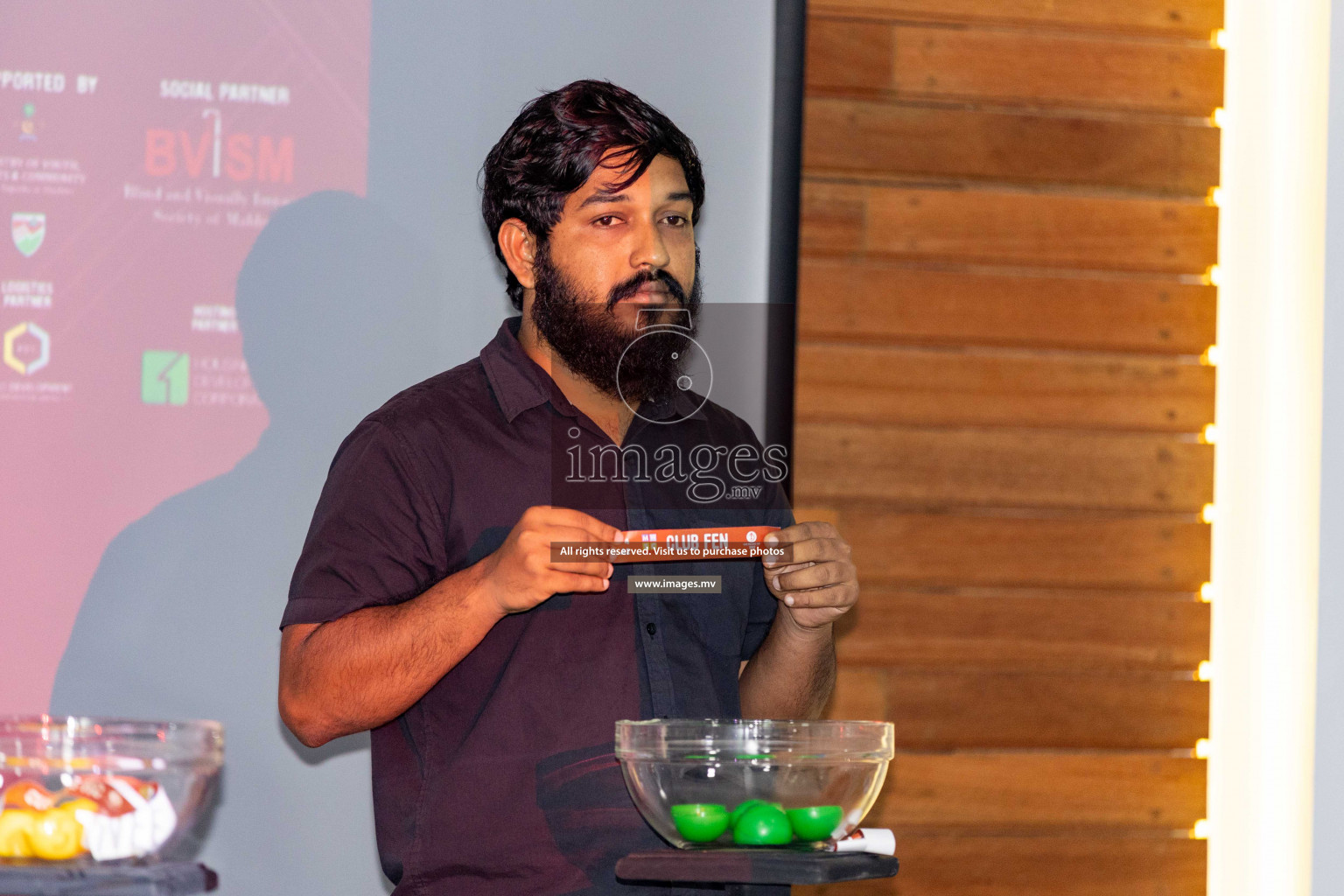 Round of 16 Draw Ceremony of  Club Maldives Cup 2022 was held in Hulhumale', Maldives on Friday, 21st October 2022. Photos: Ismail Thoriq / images.mv