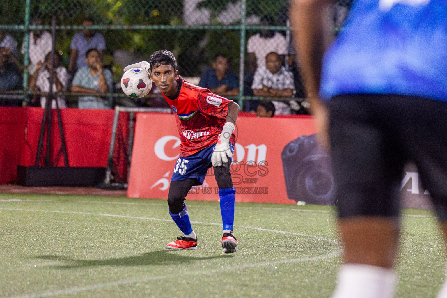 Prison Club vs Police Club in Club Maldives Cup 2024 held in Rehendi Futsal Ground, Hulhumale', Maldives on Saturday, 28th September 2024. Photos: Hassan Simah / images.mv