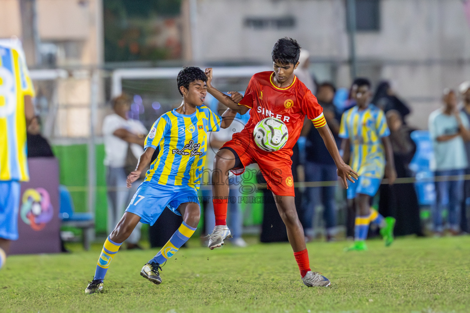 Dhivehi Youth League 2024 - Day 1. Matches held at Henveiru Stadium on 21st November 2024 , Thursday. Photos: Shuu Abdul Sattar/ Images.mv