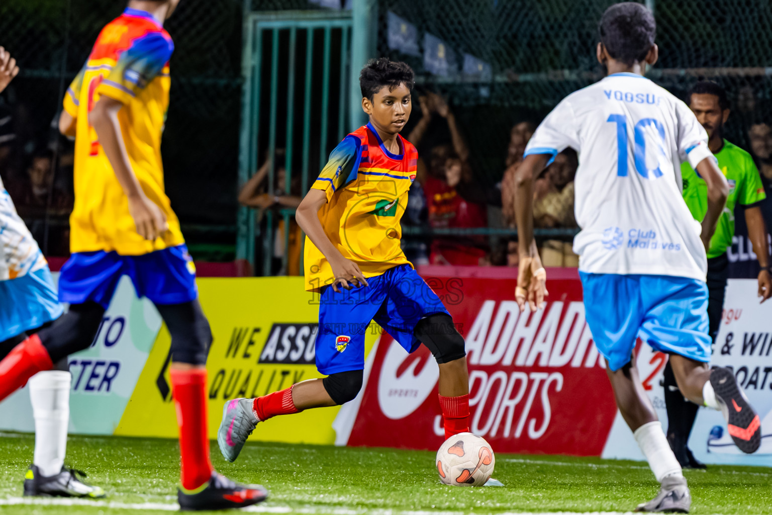 Arena vs Hawks in the Final of Milo Sector League 2025 was held in Rehendhi Futsal Ground, Hulhumale', Maldives on Tuesday, 18th November 2025. Photos: Nausham Waheed  / images.mv
