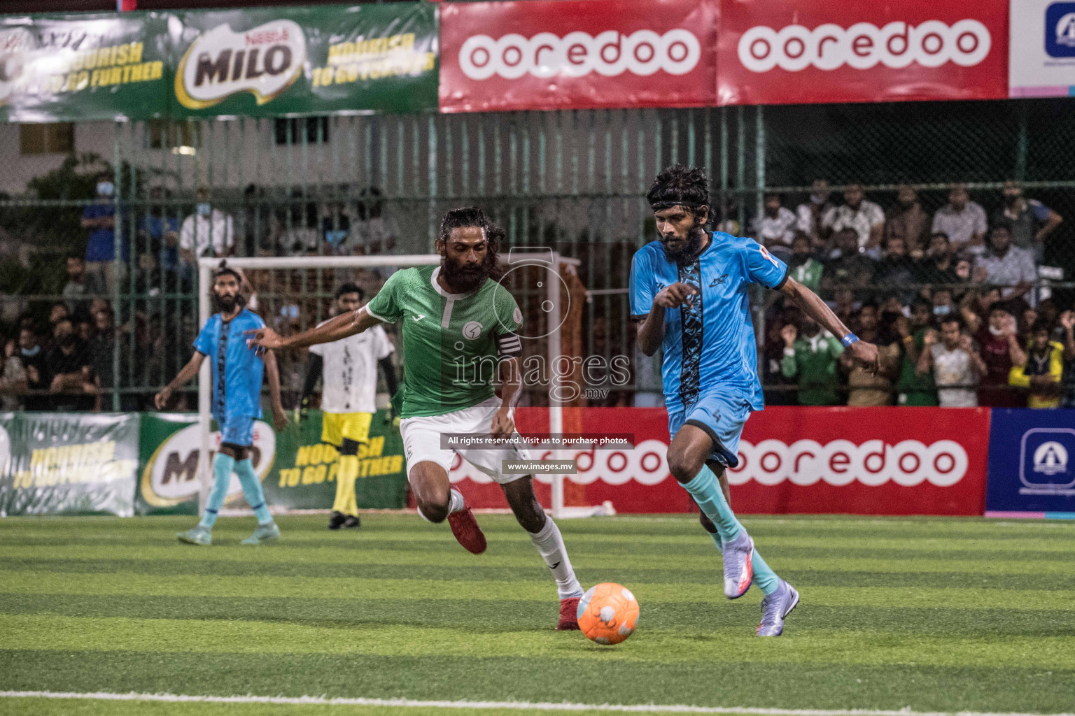 Team FSM vs Club HDC in the Quarter Finals of Club Maldives 2021 held at Hulhumale;, on 12th December 2021 Photos: Nausham Waheed