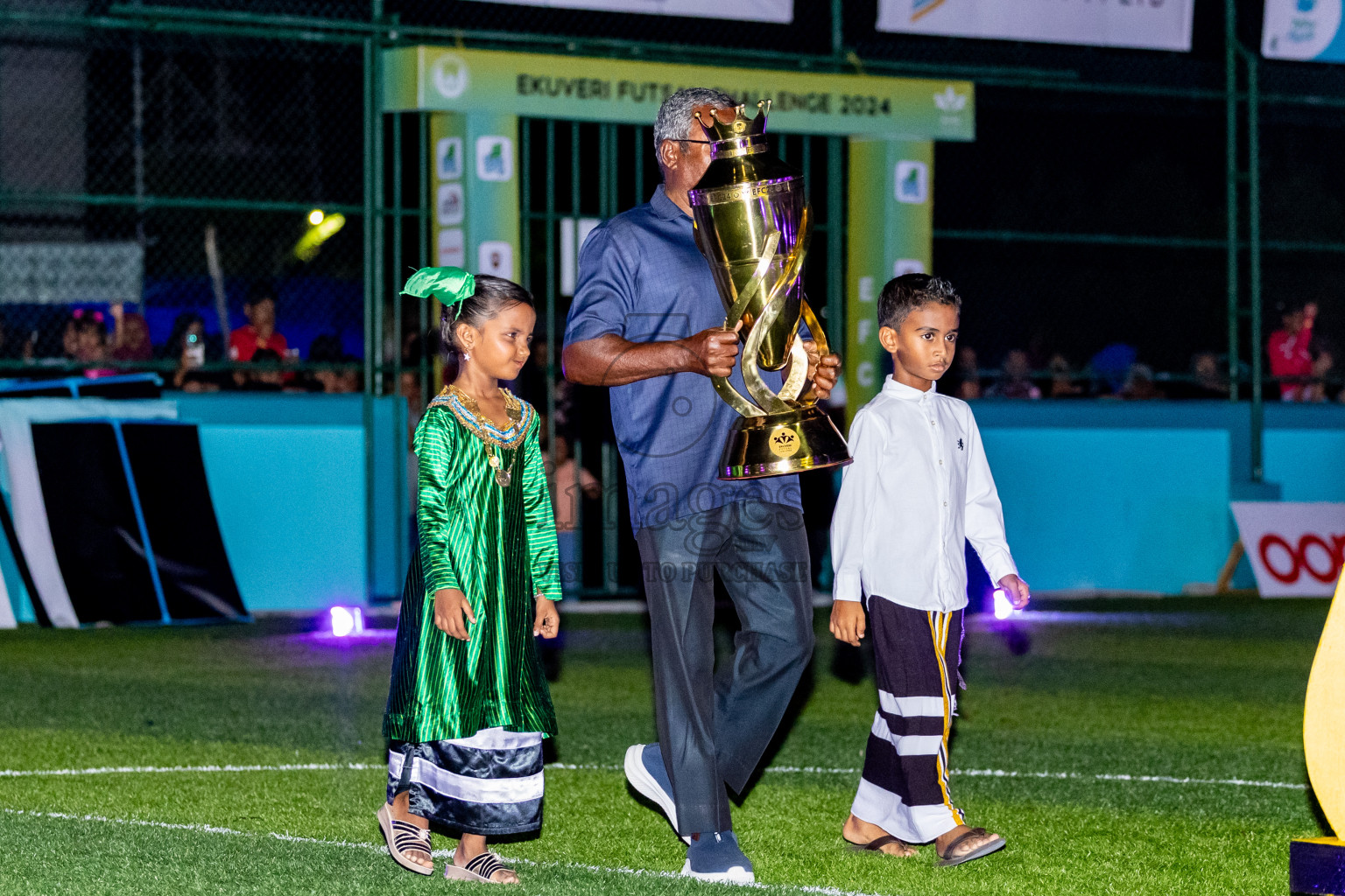 Dee Ess Kay vs Kovigoani in Final of Laamehi Dhiggaru Ekuveri Futsal Challenge 2024 was held on Wednesday, 31st July 2024, at Dhiggaru Futsal Ground, Dhiggaru, Maldives Photos: Nausham Waheed / images.mv