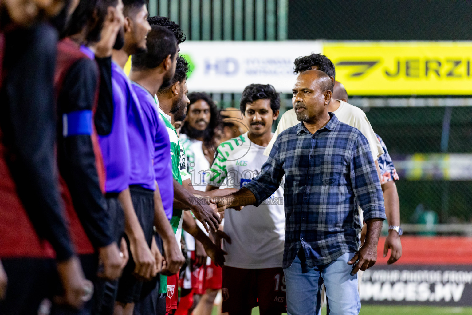 Th.Omadhoo VS Th.Vilufushi in Day 11 of Golden Futsal Challenge 2024 was held on Thursday, 25th January 2024, in Hulhumale', Maldives
Photos: Nausham Waheed / images.mv