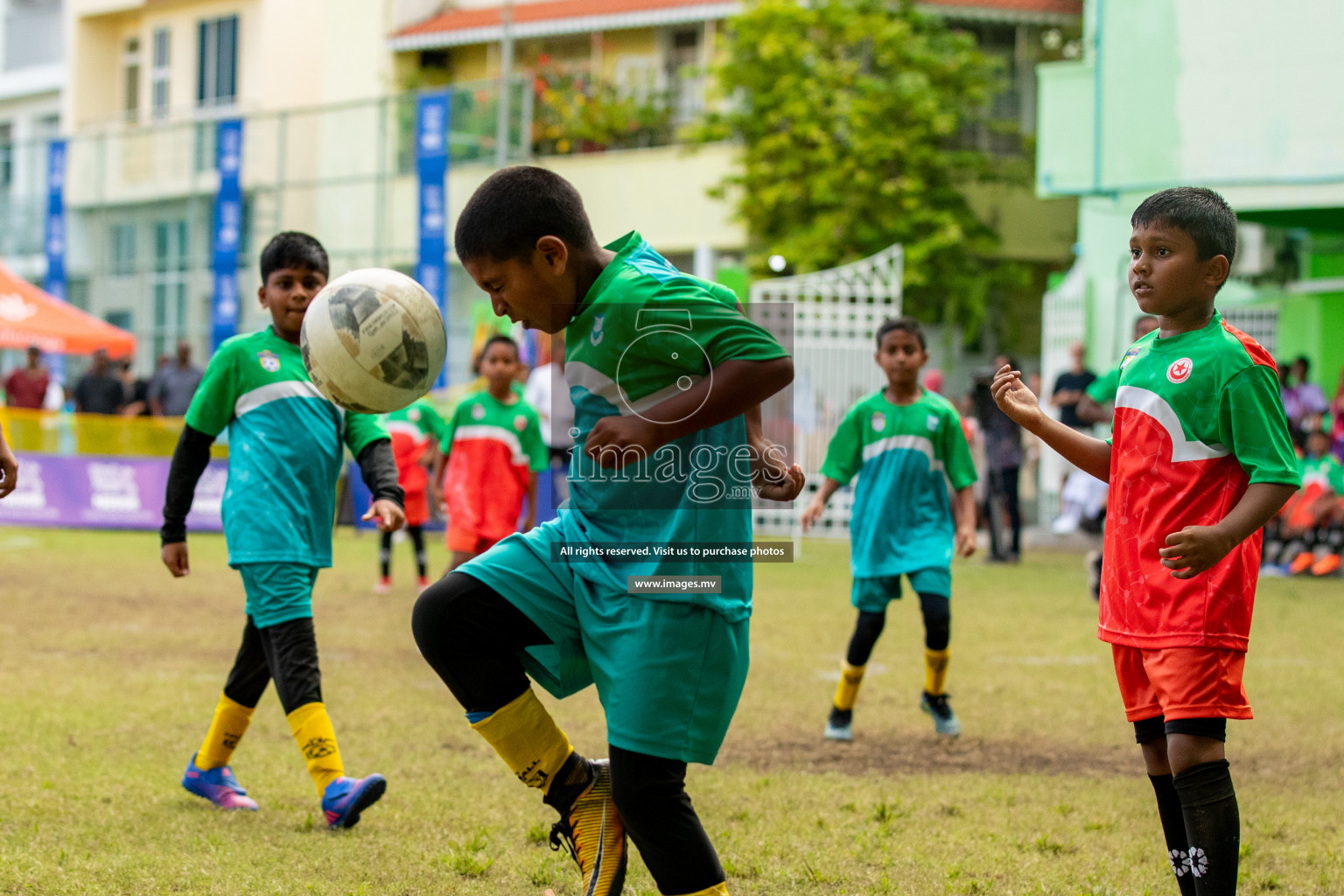 Day 4 of Milo Kids Football Fiesta 2022 was held in Male', Maldives on 22nd October 2022. Photos:Hassan Simah / images.mv