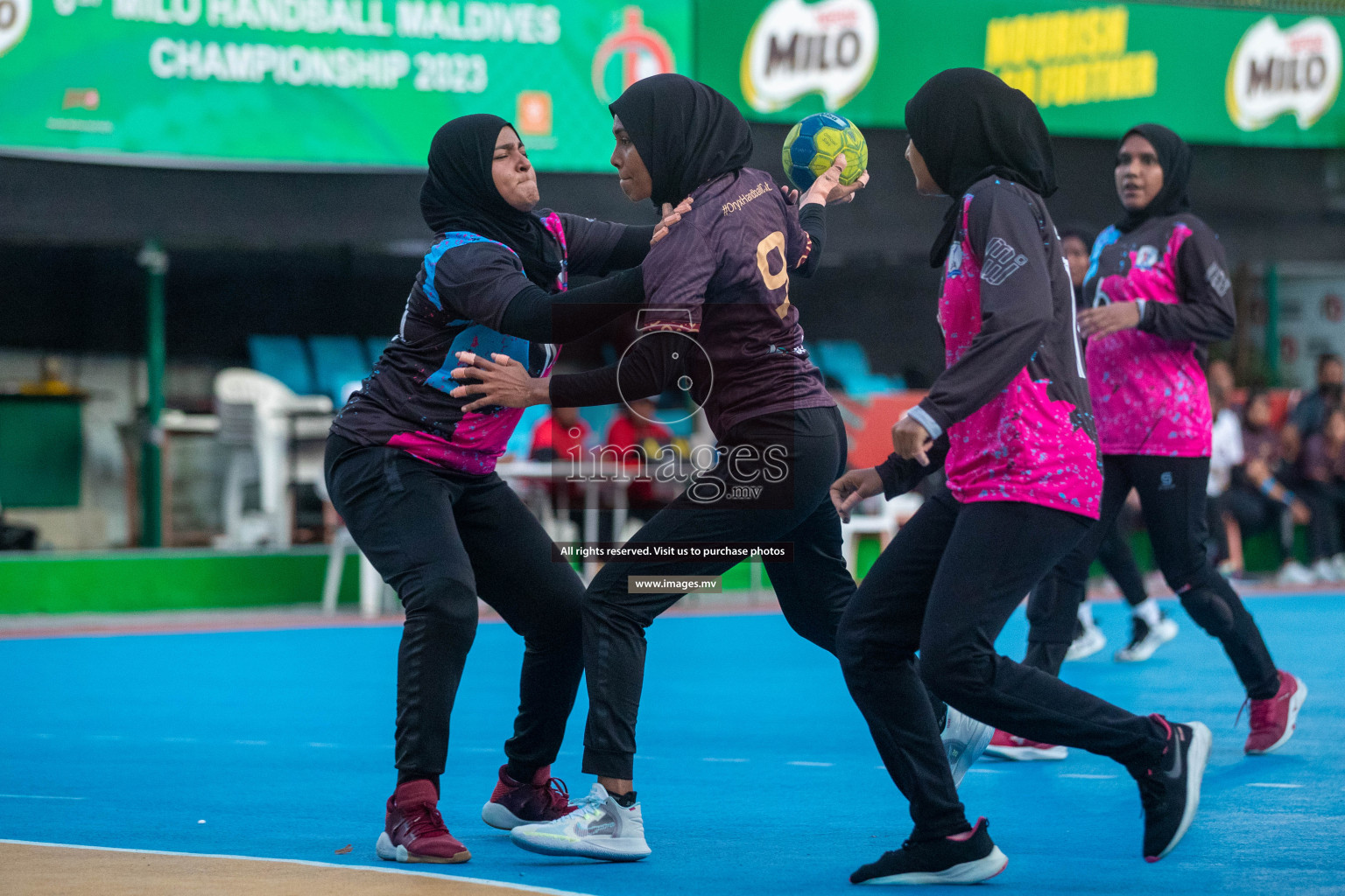 Day 15th of 6th MILO Handball Maldives Championship 2023, held in Handball ground, Male', Maldives on 6th June 2023 Photos: Nausham waheed  / Images.mv