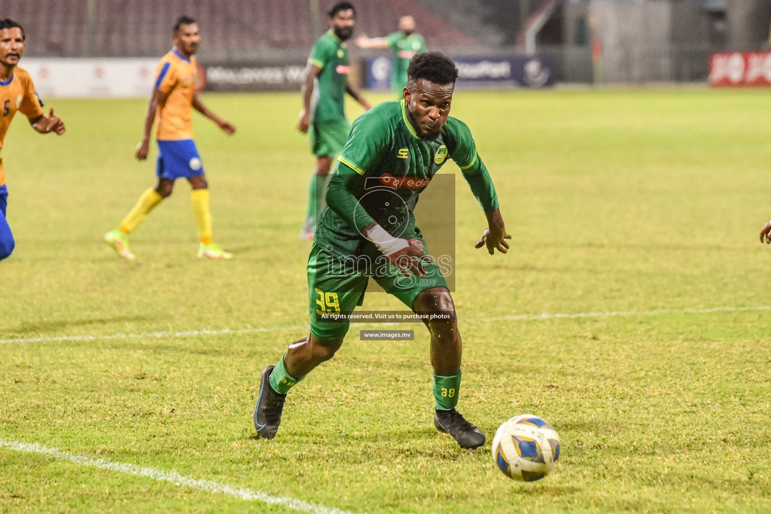 Maziya Sports & RC vs Club Valencia in the President's Cup 2021/2022 held in Male', Maldives on 19 Jan 2022 Photos by Nausham Waheed