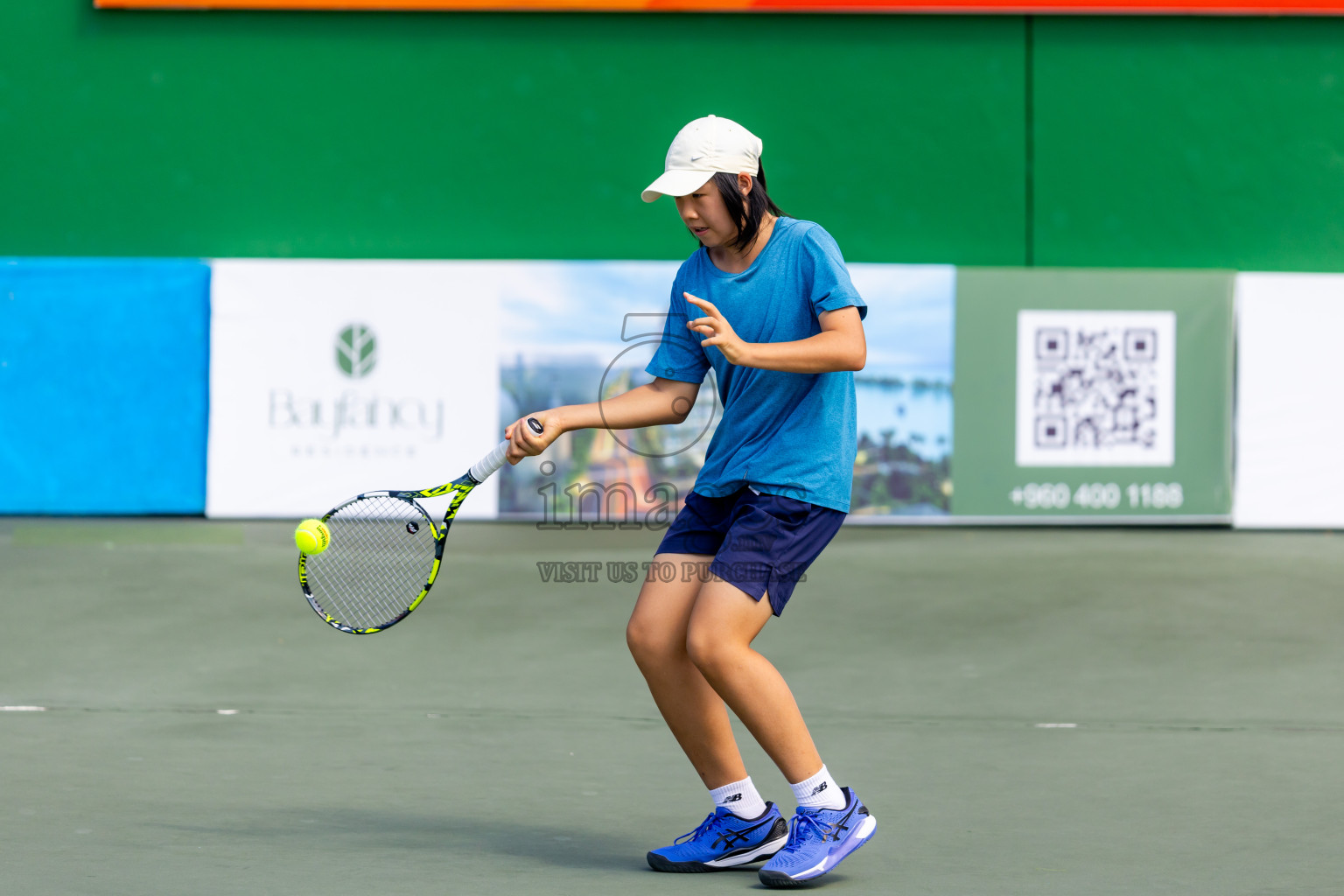 Day 2 of ATF Maldives Junior Open Tennis was held in Male' Tennis Court, Male', Maldives on Tuesday, 10th December 2024. Photos: Nausham Waheed / images.mv