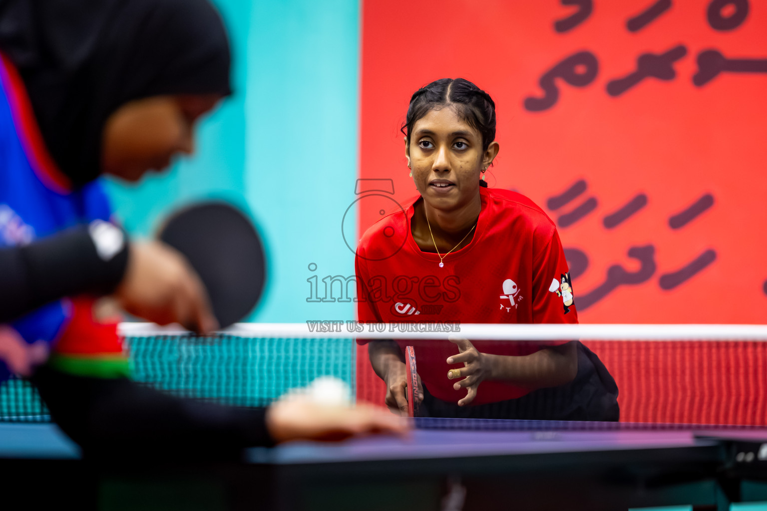 Day 1 of BML 63rd National Table Tennis Tournament 2025 was held on Monday, 25th August 2025 in Male' TT Hall, Male', Maldives. Photos: Nausham Waheed / images.mv