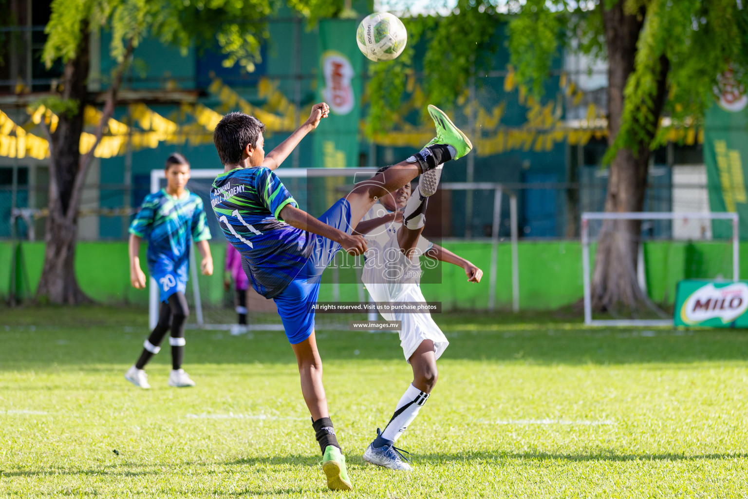 Day 1 of MILO Academy Championship 2023 (U12) was held in Henveiru Football Grounds, Male', Maldives, on Friday, 18th August 2023.