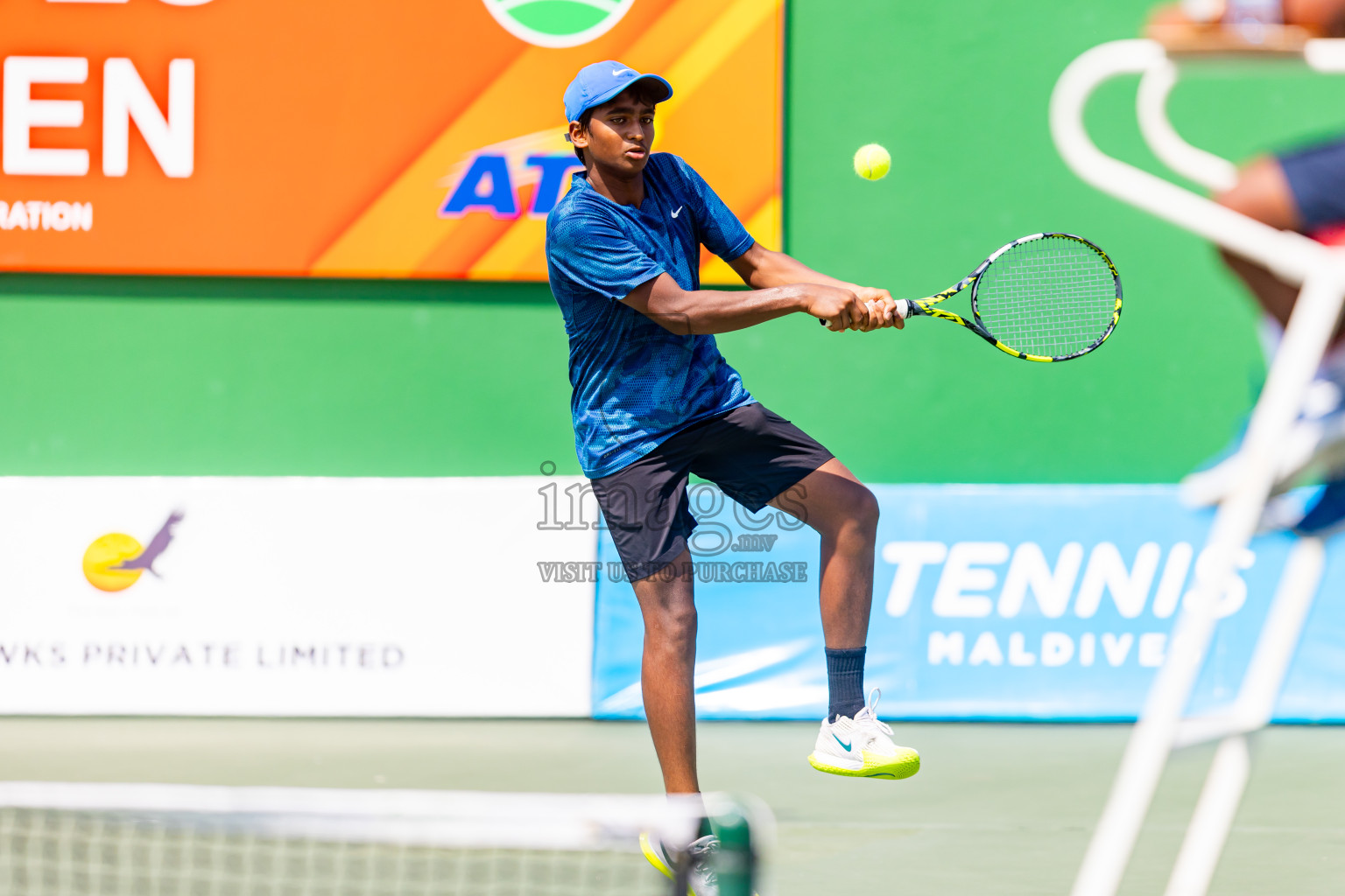 Day 3 of ATF Maldives Junior Open Tennis was held in Male' Tennis Court, Male', Maldives on Wednesday, 11th December 2024. Photos: Nausham Waheed / images.mv