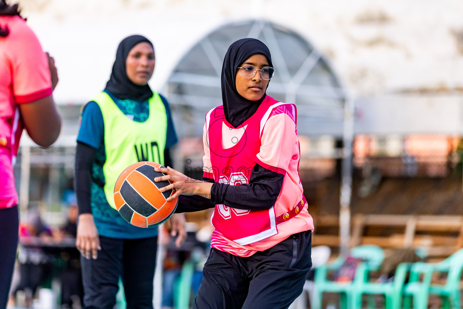 Day 4 of 23rd Netball Association Championship was held in Ekuveni Netball Court at Male', Maldives on Wednesday, 1st May 2024. Photos: Nausham Waheed / images.mv