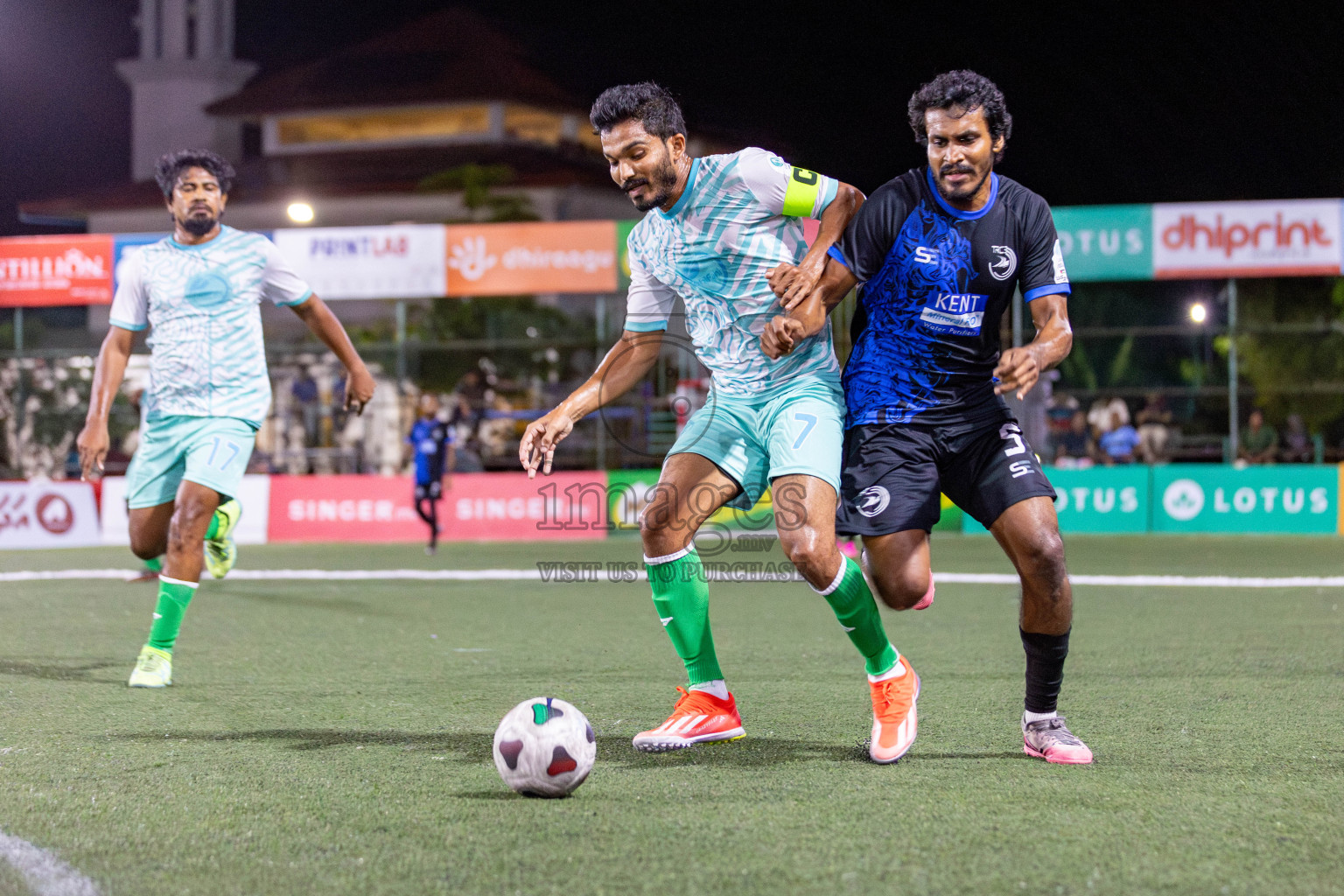 CLUB TRC vs FEHI FAHI CLUB in Club Maldives Classic 2024 held in Rehendi Futsal Ground, Hulhumale', Maldives on Monday, 9th September 2024. 
Photos: Mohamed Mahfooz Moosa / images.mv