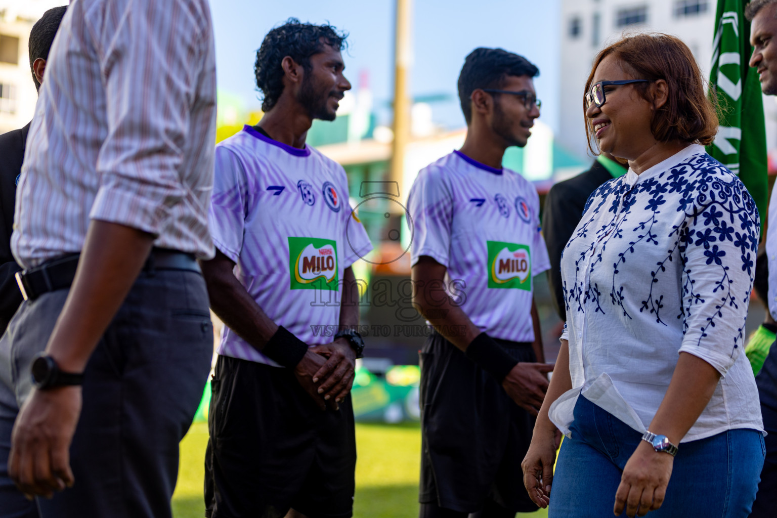 Day 2 of MILO Kids Football Fiesta was held at National Stadium in Male', Maldives on Saturday, 24th February 2024.