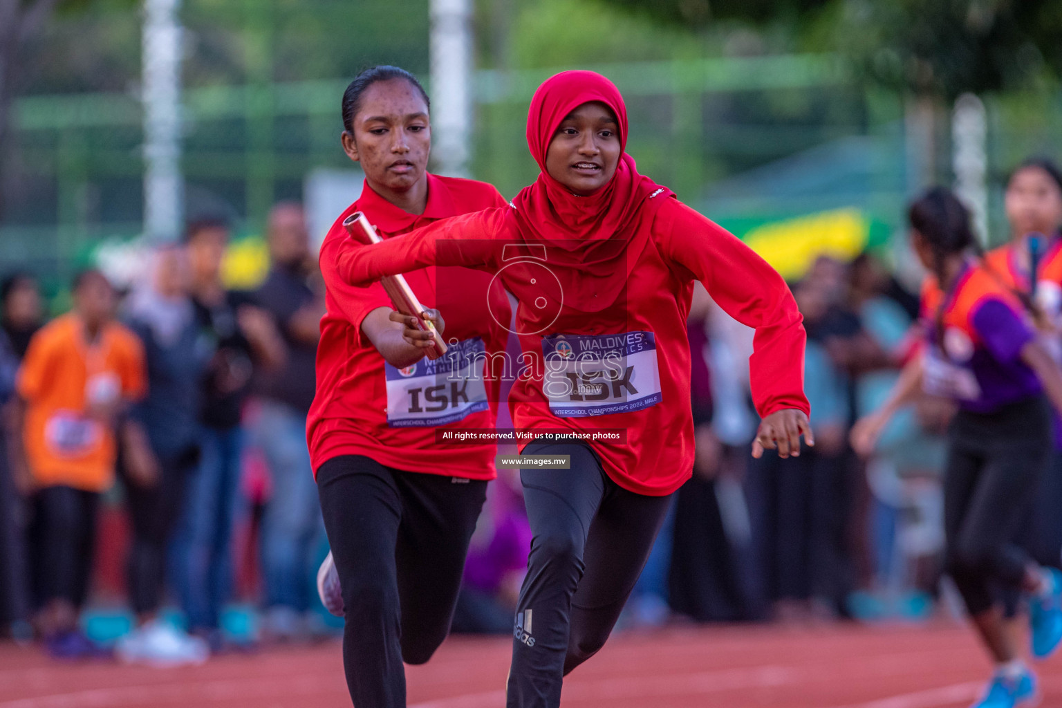 Day 2 of Inter-School Athletics Championship held in Male', Maldives on 24th May 2022. Photos by: Nausham Waheed / images.mv