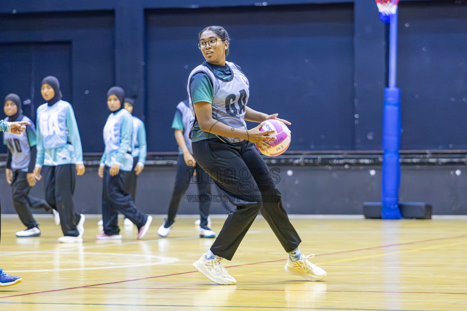 Day 14 of 26th Inter-School Netball Tournament 2025 was held in Social Center Indoor Hall on Tuesday, 4th November 2025. Photos: Areef Adam / images.mv
