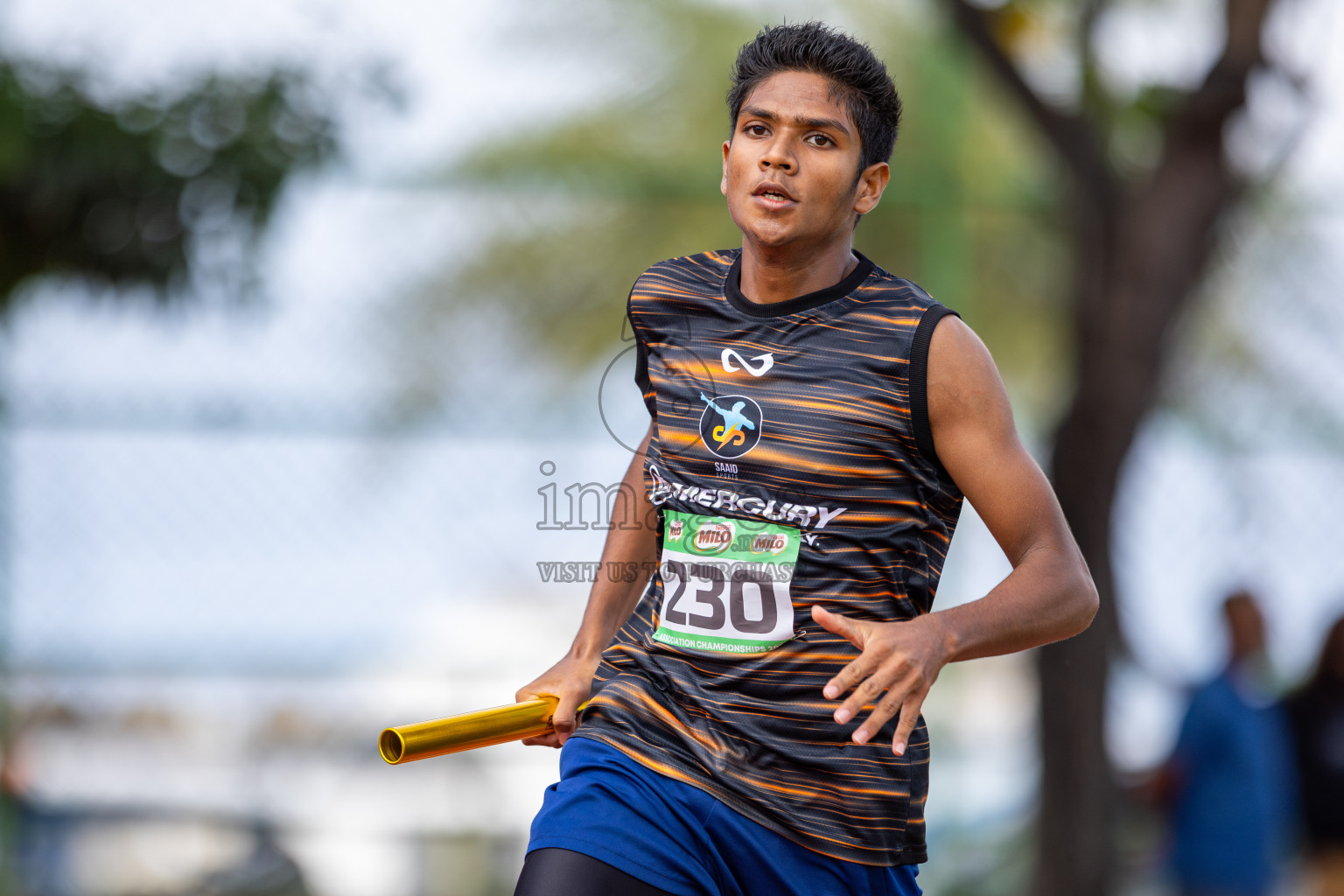 Day 3 of 12th Milo Association Championships was held in Ekuveni Track at Male', Maldives on Saturday, 26th April 2025. Photos: Ismail Thoriq / images.mv