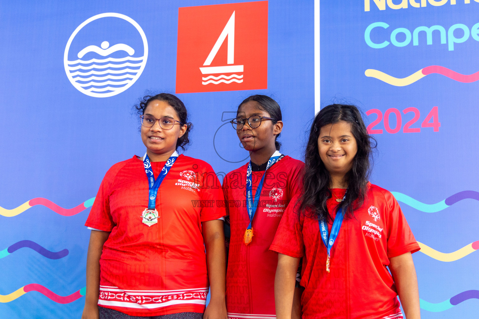 Day 7 of National Swimming Competition 2024 held in Hulhumale', Maldives on Thursday, 19th December 2024.
Photos: Ismail Thoriq / images.mv