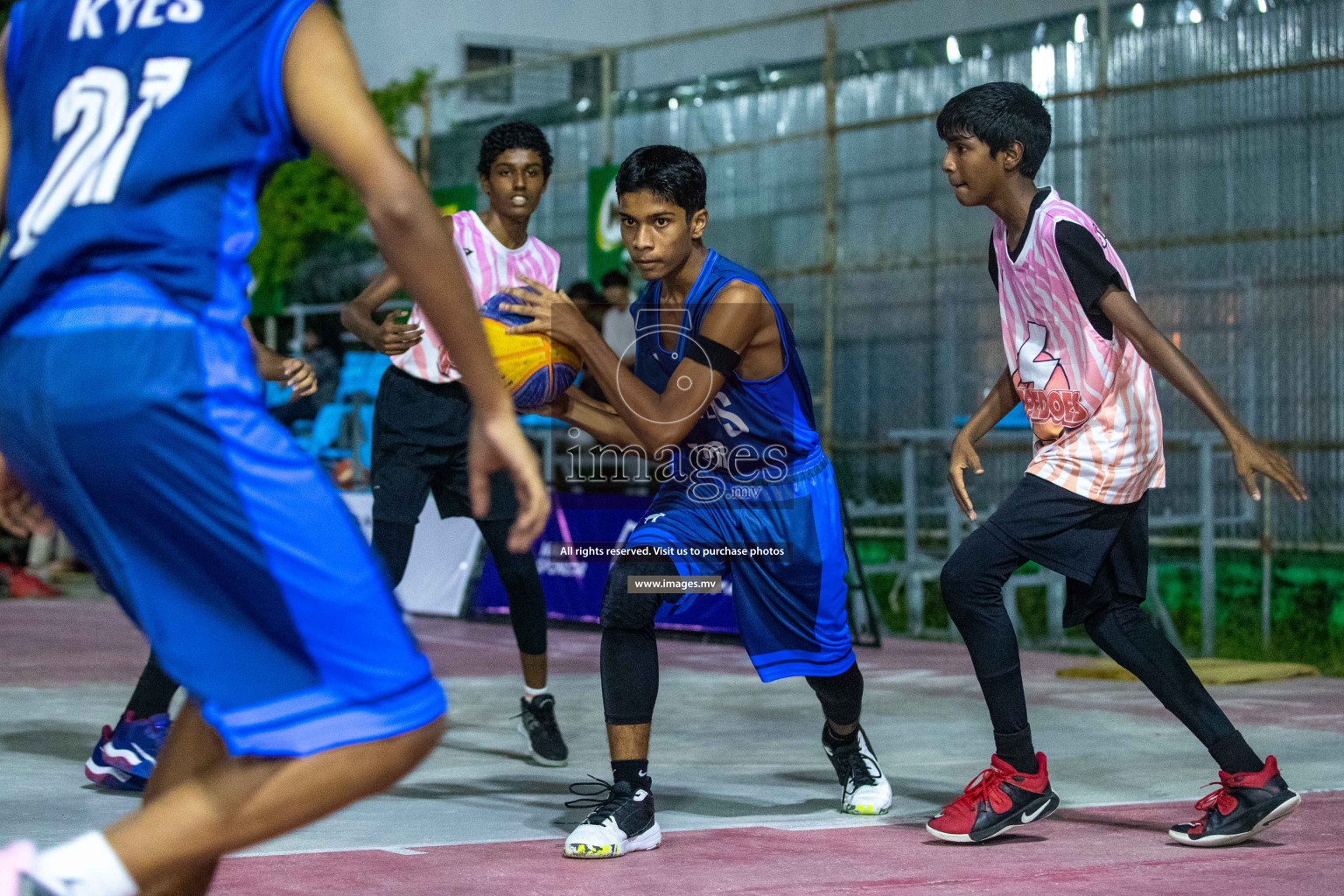 Day4 of Slamdunk by Sosal on 15th April 2023 held in Male'. Photos: Nausham waheed /images.mv