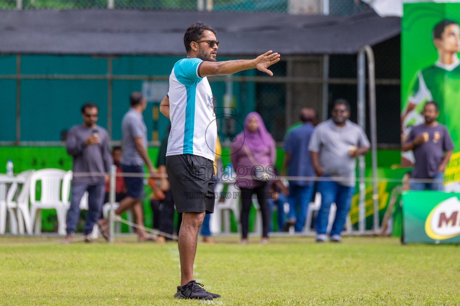 Day 1 of MILO Academy Championship 2024 - U12 was held at Henveiru Grounds in Male', Maldives on Thursday, 4th July 2024. Photos: Shuu Abdul Sattar / images.mv